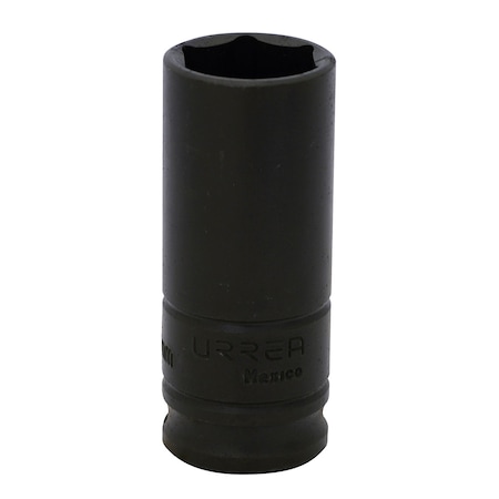 Urrea 3/8" drive, 6-point deep impact socket 18mm 7018M
